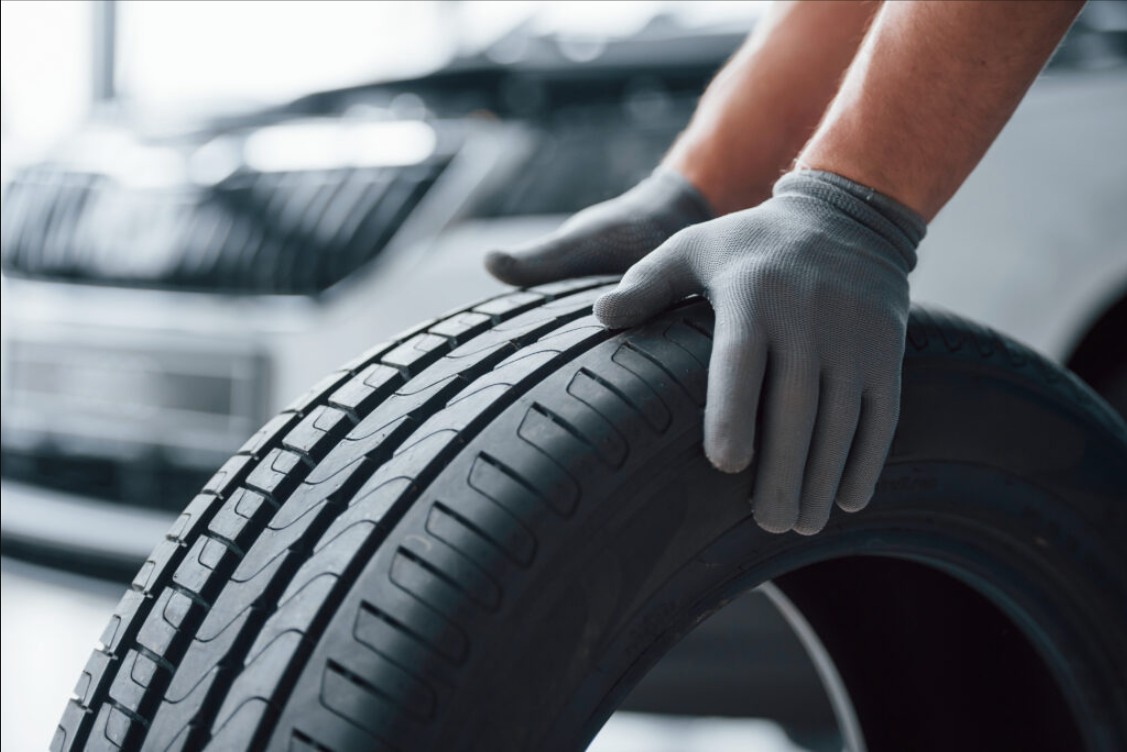 Machinery and tires